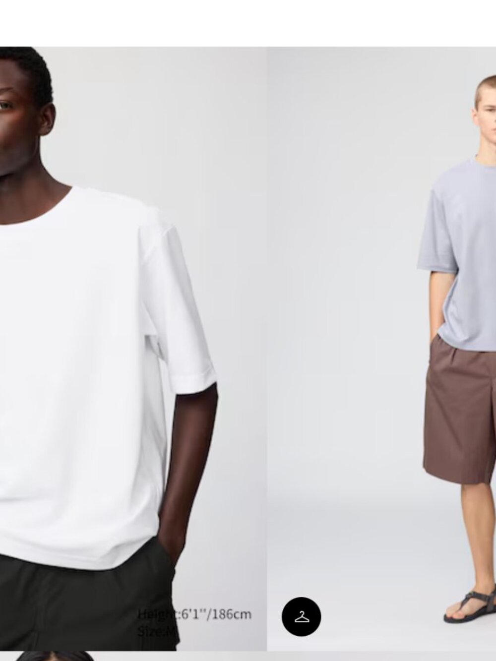 Uniqlo AIRism Cotton Oversized T-Shirt Half-Sleeve - Picture 4 of 4